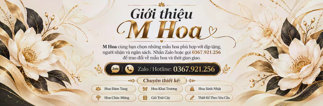 Ảnh bìa Shop hoa tươi Xã Vạn Ninh Khánh Hoà - Gửi lời chúc bằng sắc hoa